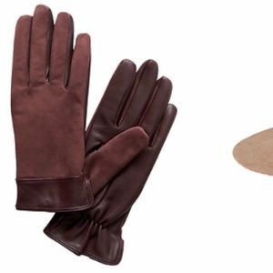 NWT Banana Republic leather gloves